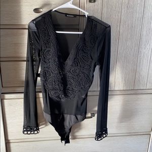 Women’s sheer bodysuit